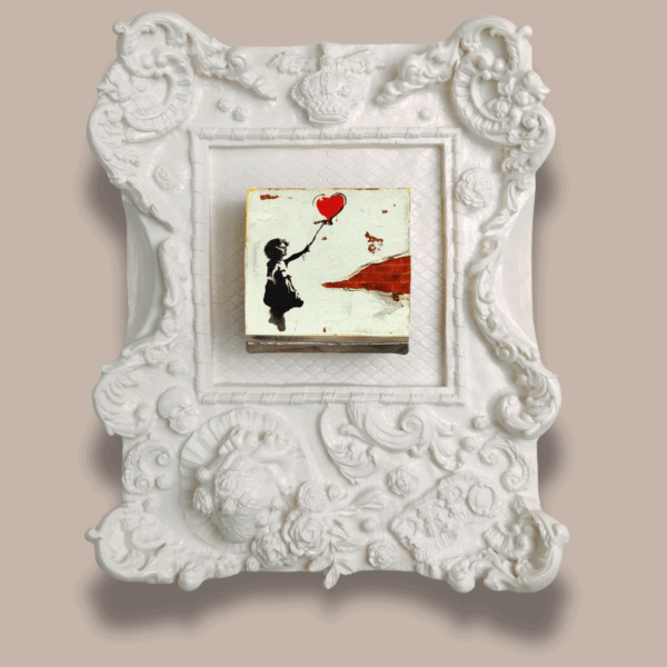 BANKSY ROYALE BLANCO