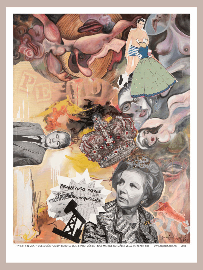 PRETTY IN MEAT - POSTER