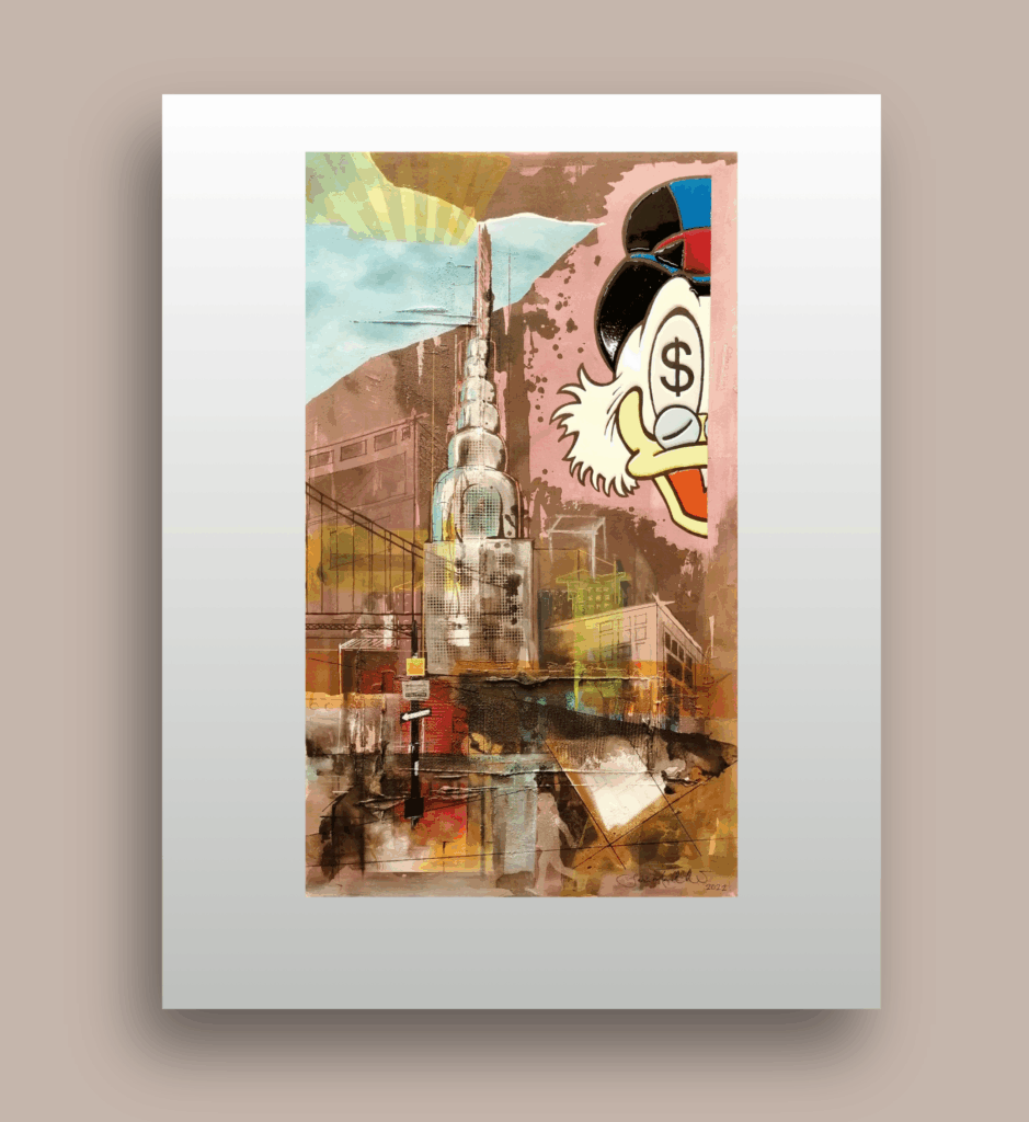 EMPIRE OF GREED GICLÉE