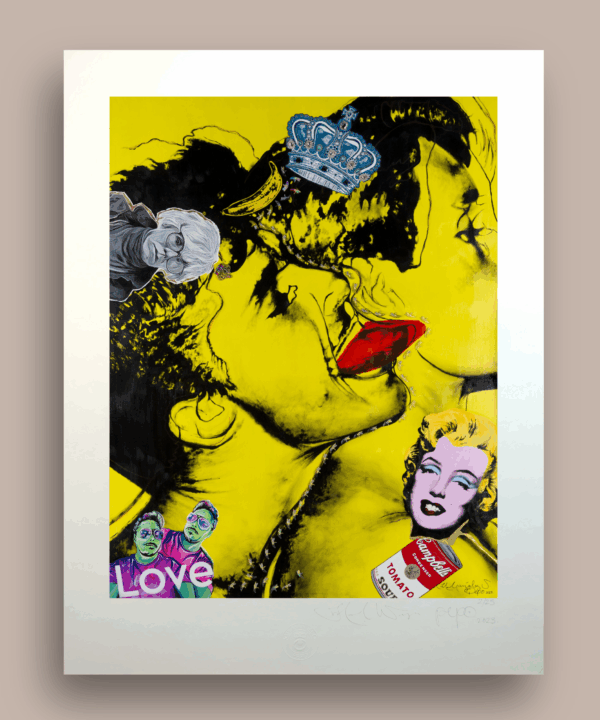 SOPA Y ESPEJO GICLÉE