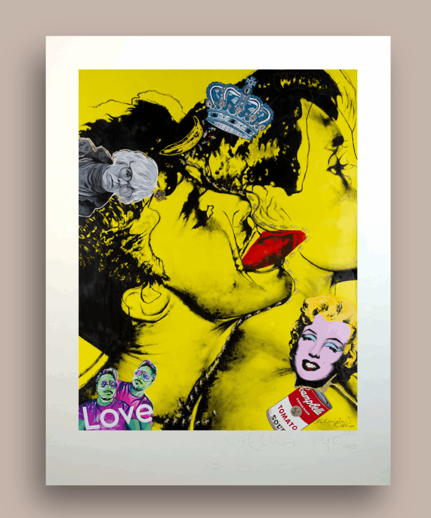 SOPA Y ESPEJO GICLÉE